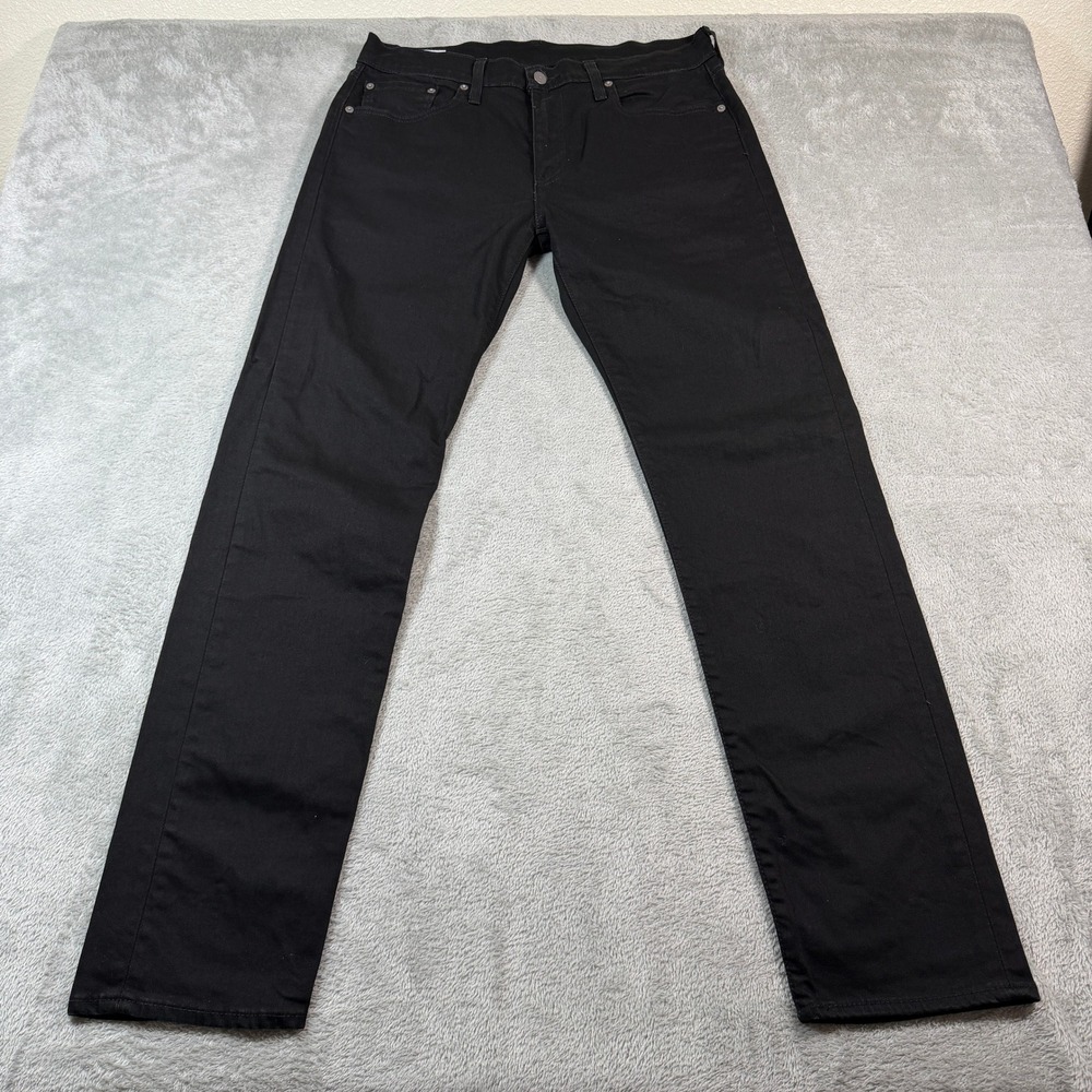 Levi's Premium 511 Jeans Mens 33x34 (Fit 35x33) Black Slim Fit